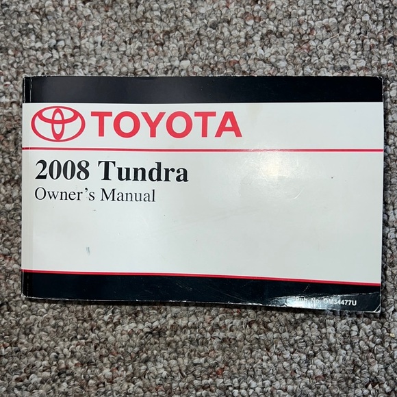 2008 Toyota Tundra manual​ - Picture 1 of 3